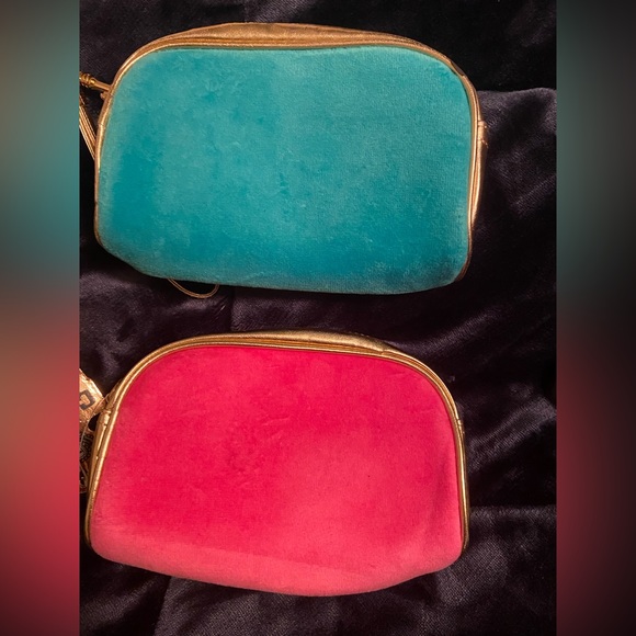 Juicy couture preppy royalty clutch/makeup/shoulder bag - Picture 4 of 10